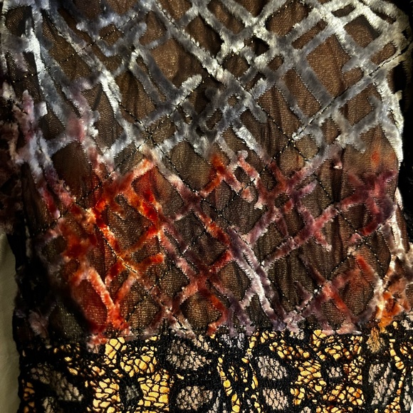 Harubella Velvet Shirt multicolored Brown - Picture 6 of 6